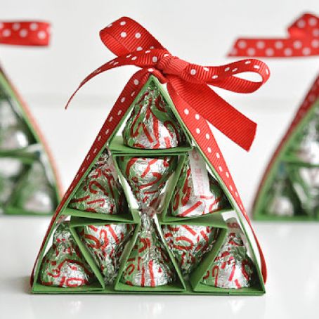 Hershey's Kisses Christmas Trees